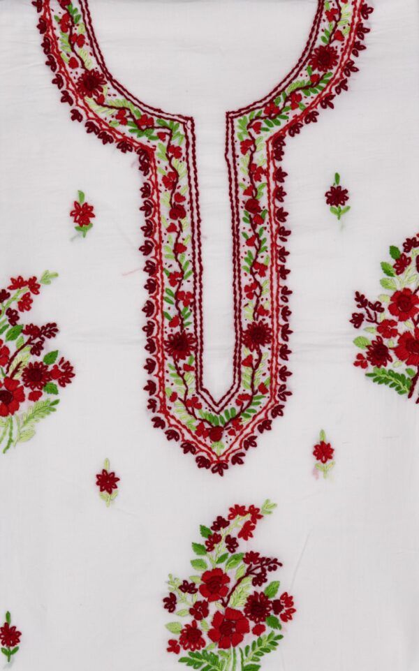 Adrika Hand Embroidered 3 Piece cotton Kurta Set
