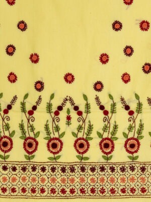 Adrika's Designer Hand Embroidered Cotton 3 Piece Set