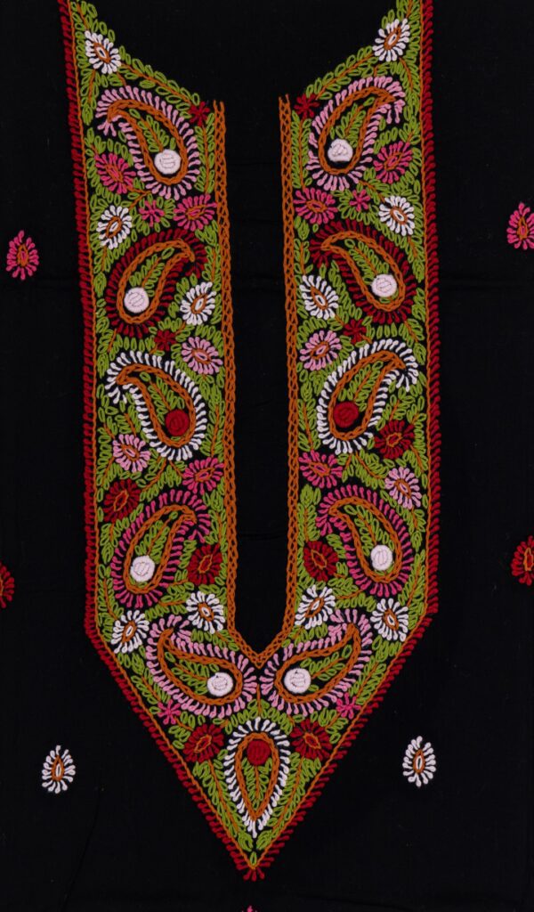 Luxurious Adrika Hand Embroidered Kora Cotton Kurta