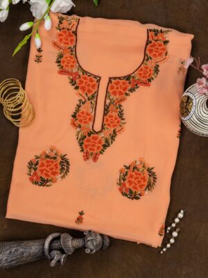 Adrika Georgette Kurta with Artistic Hand Embroidery