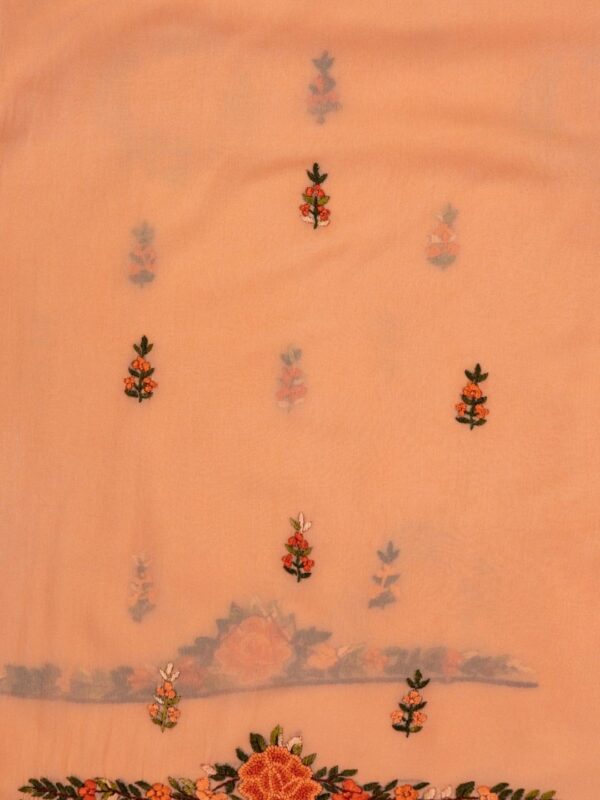 Premium Hand Embroidered Georgette Kurta