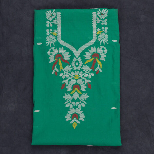 Adrika’s Fashionable Handloom Cotton Muslin Dhakai Jamdani Kurti & Dupatta