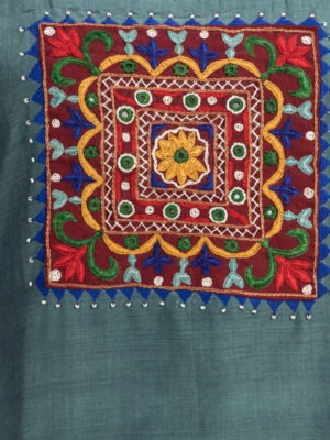 Adrika's Handcrafted Mangalgiri Cotton Kurti with Embroidery