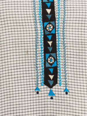 Adrika Khadi Cotton Hand Embroidered Women's Kurti