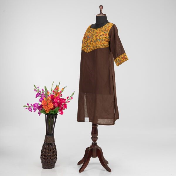 Adrika’s Hand printed Khadi Cotton Kurti