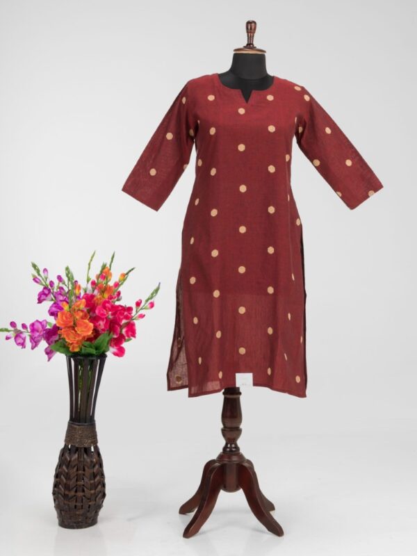 Adrika's Handcrafted Khadi Cotton Kurti