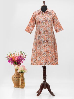 Adrika's Hand-Block Printed Dress