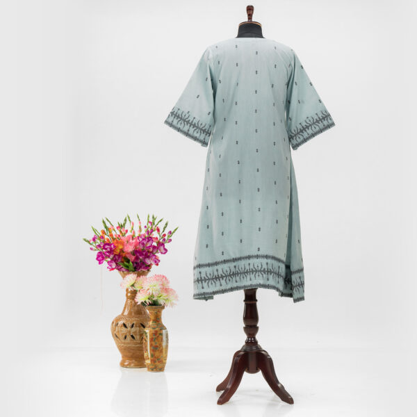Adrika’s Khadi Dhakai Cotton Dress with traditional patterns