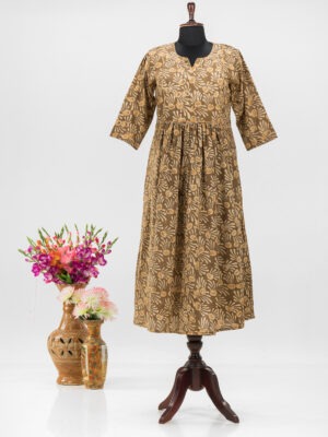Adrika's Authentic Dabu Cotton Long Dress
