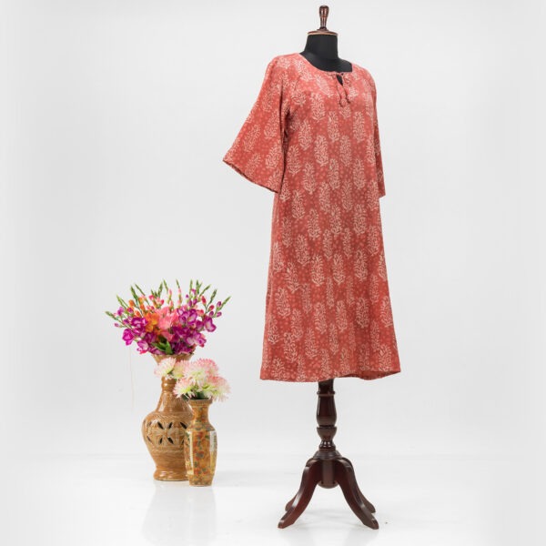Adrika's Long Cotton Dress Dabu Patterns