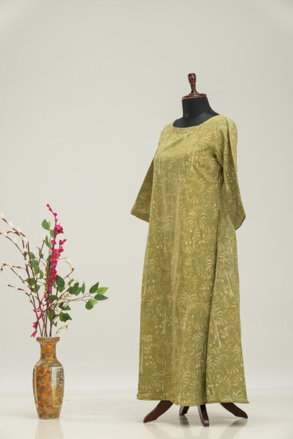 Adrika’s Dabu Long Dress - Sustainable Cotton Fashion