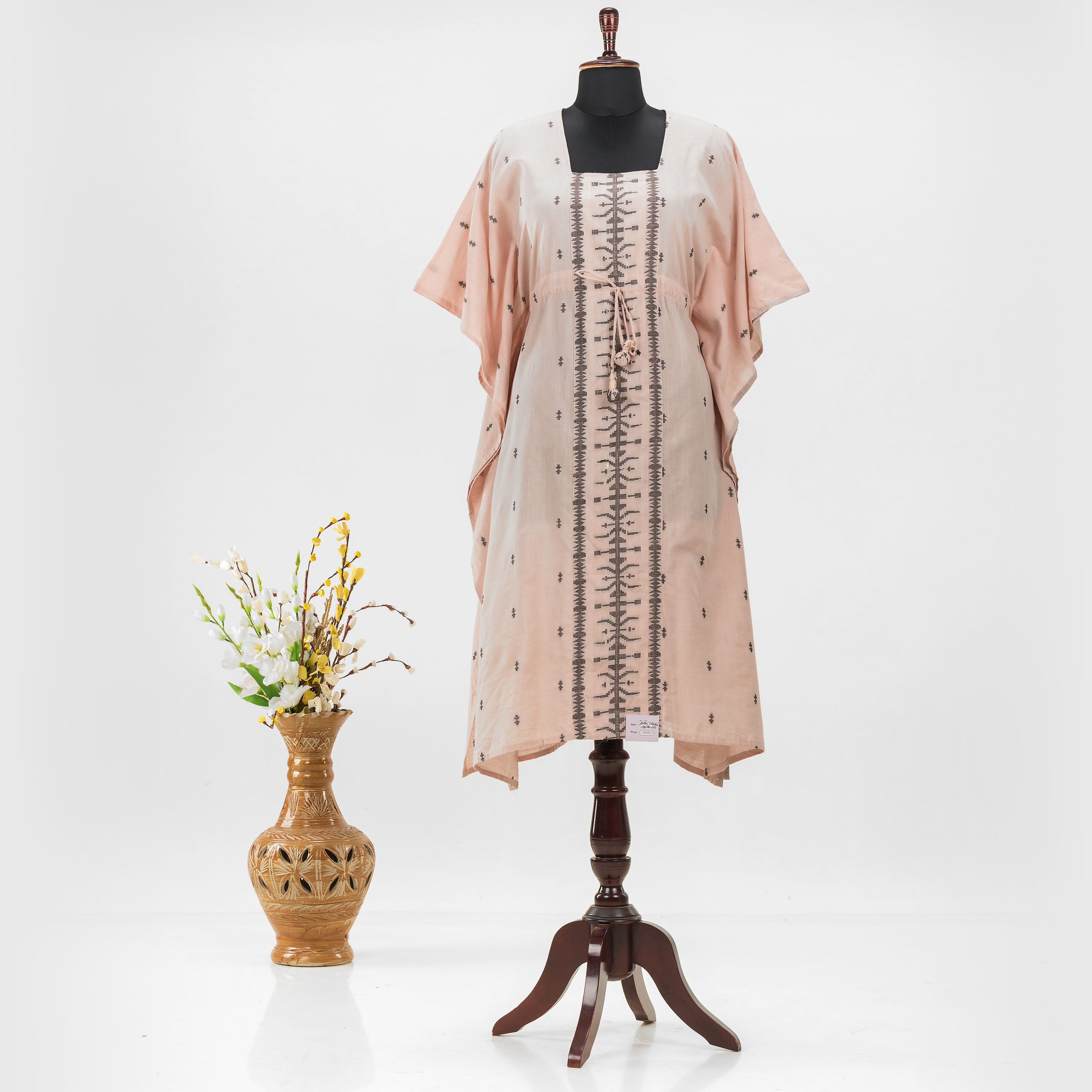 Adrika’s Pure Cotton Dhakai Kaftan